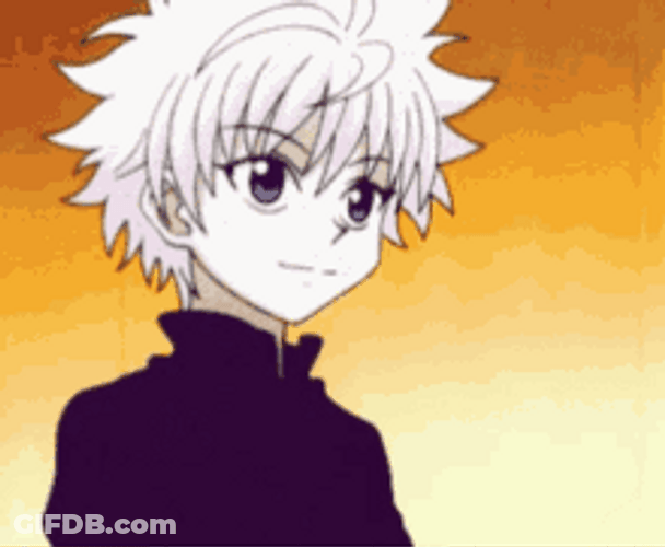 Killua Zoldyck Posing Peace GIF