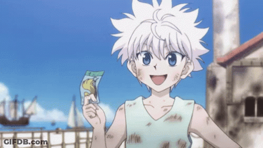 Killua Zoldyck Soiled GIF