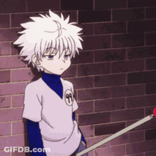 Killua Zoldyck Yawning Sleepily GIF