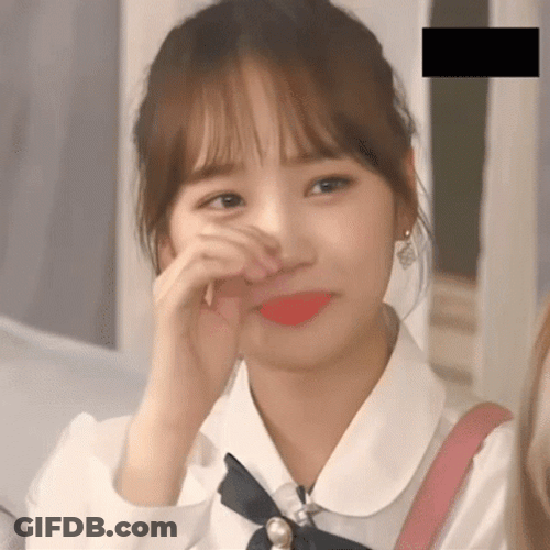 Kim Chae Won Fake Cry GIF