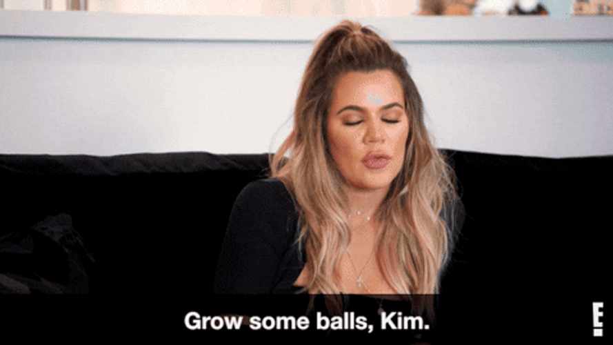 Kim Kardashian Chloe Nap GIF