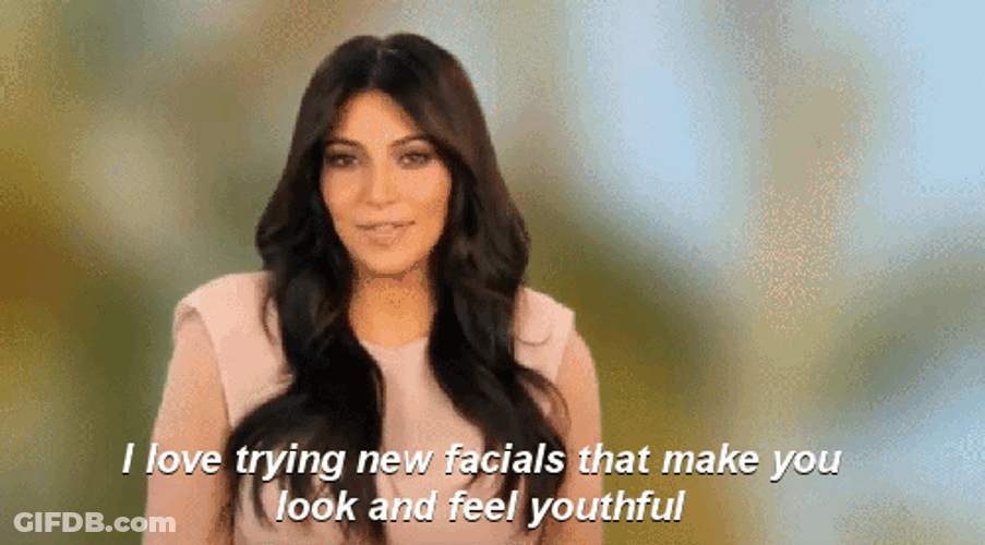 Kim Kardashian Feel Young GIF