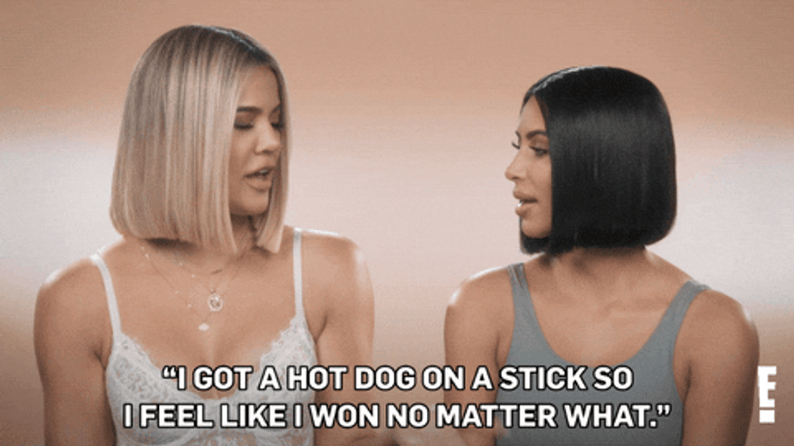 Kim Kardashian I Feel Like I Won GIF