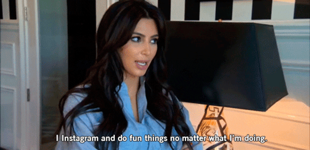 Kim Kardashian Instagram GIF