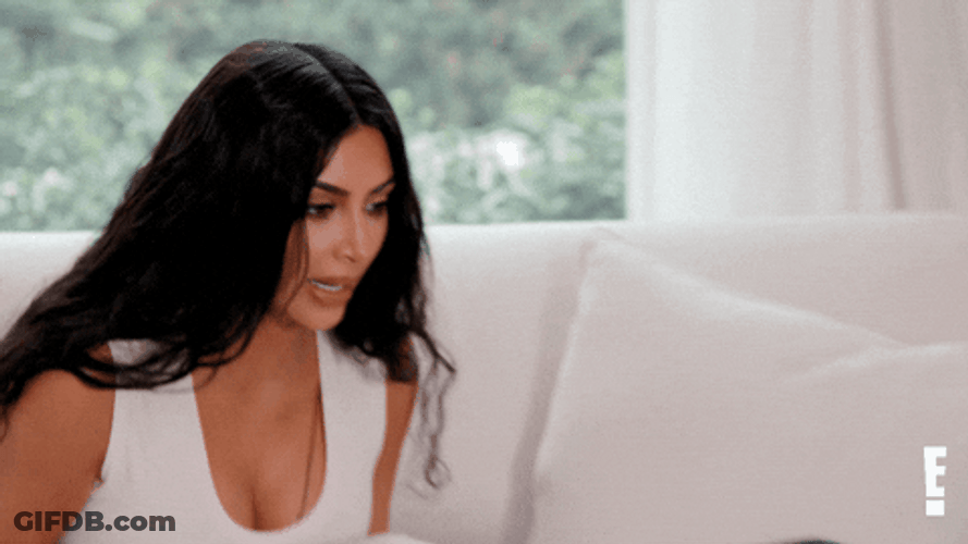 Kim Kardashian Oh My God GIF
