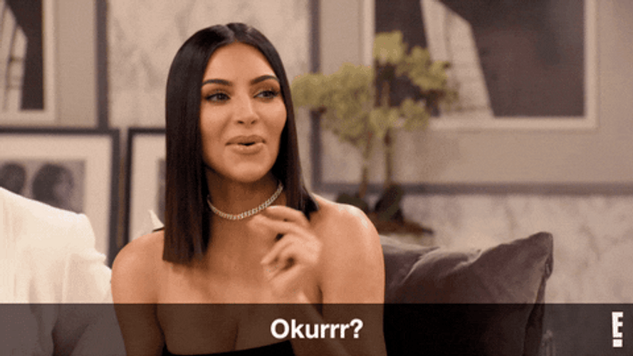 Kim Kardashian Okur GIF