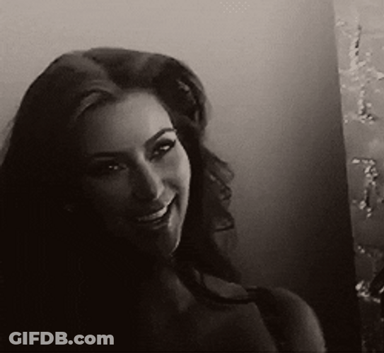 Kim Kardashian Photoshoot GIF