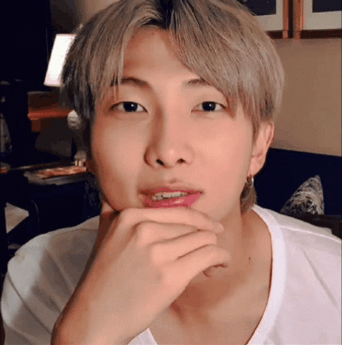 Kim Nam-Joon Big Smile GIF