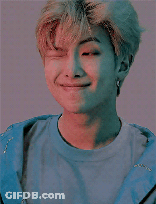 Kim Nam-Joon Cute Wink GIF