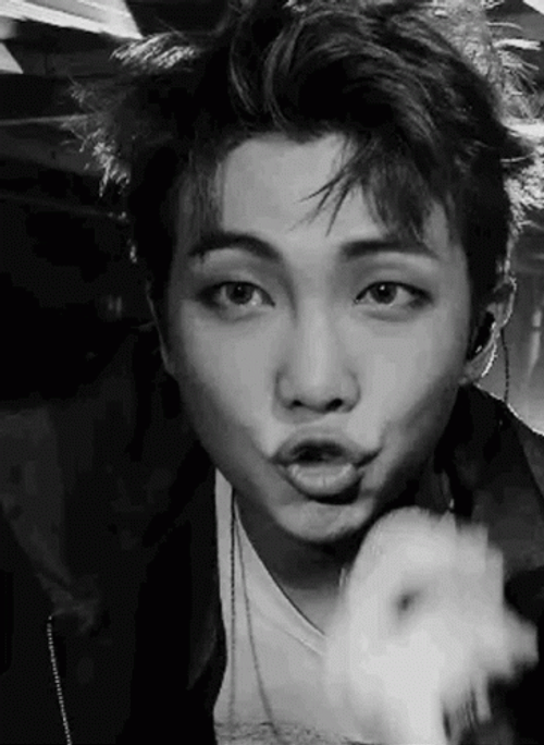 Kim Nam-Joon Smiling GIF