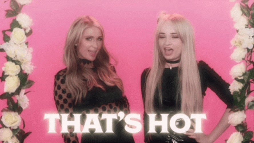 Kim Petras And Paris Hilton Thats Hot GIF