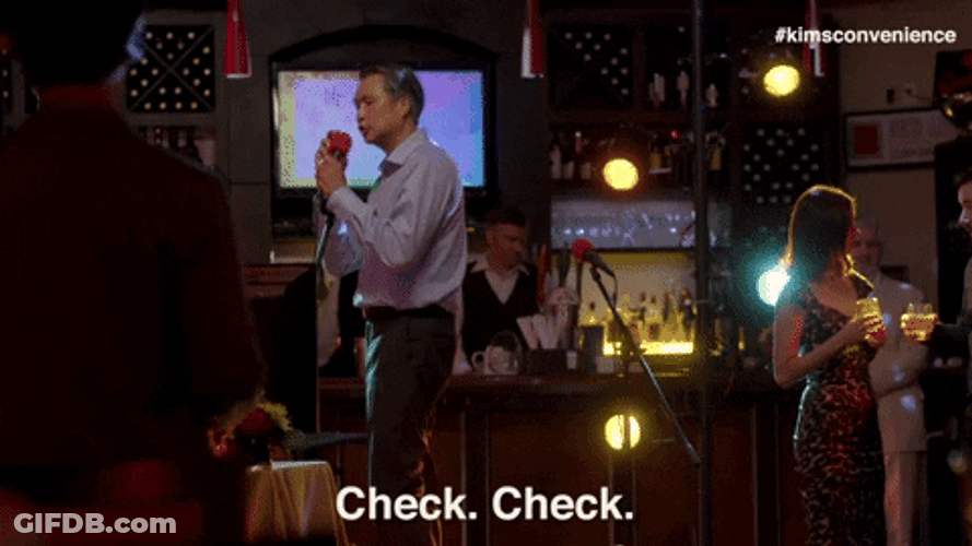 Kim's Convenience Bar Club Testing GIF