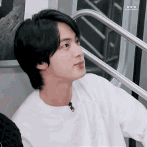 Kim Seok Jin Amazed Reaction GIF