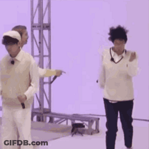 Kim Seok Jin Lively Dancing GIF