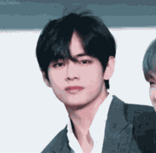 Kim Taehyung Charming Big Smile GIF