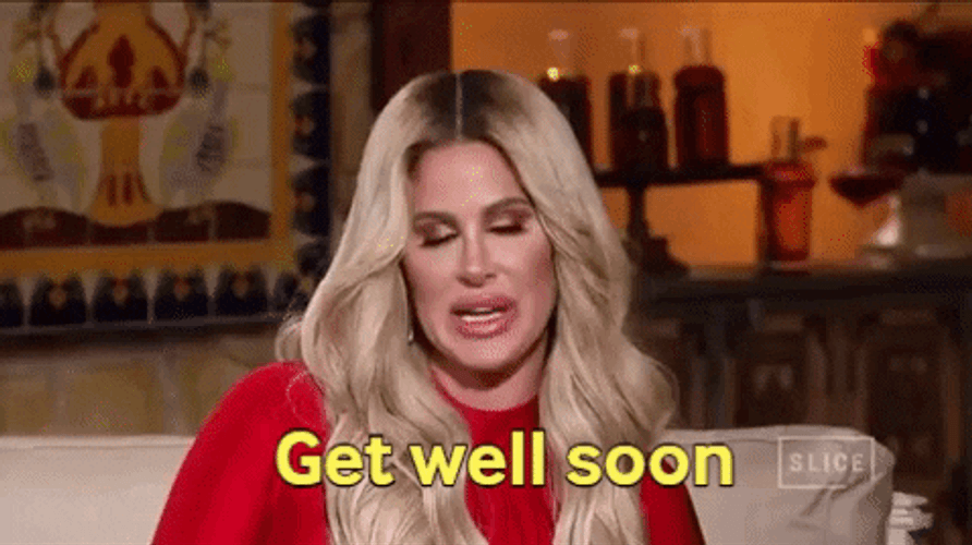 Kim Zolciak-Biermann Get Well Soon GIF