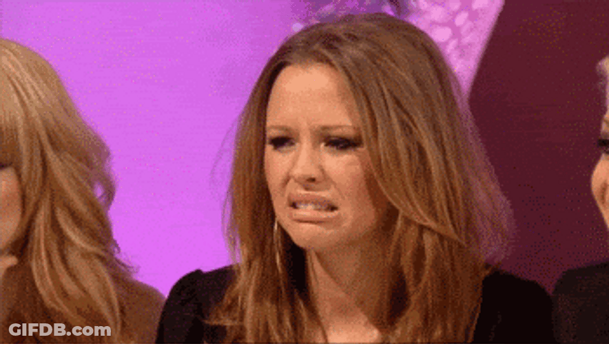 Kimberley Walsh Disllike Reaction GIF