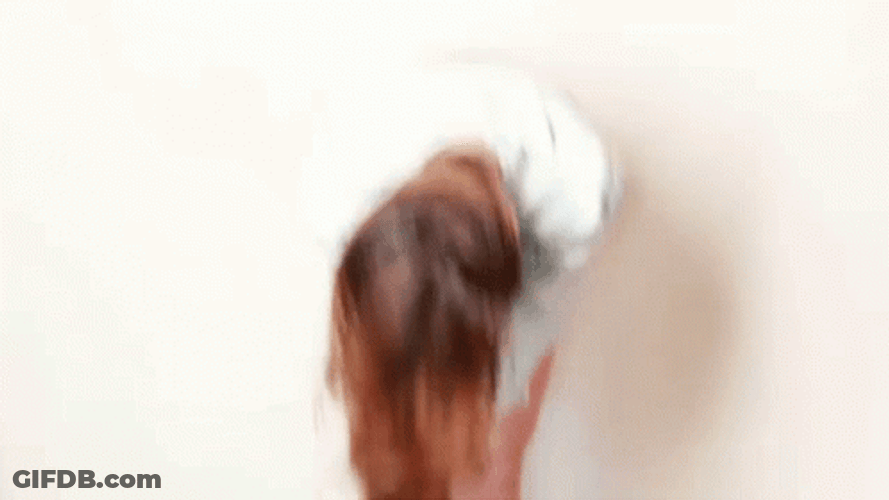 Kimberly Cole Female Head Bang GIF