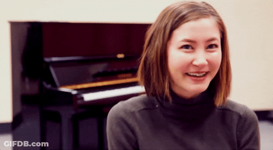 Kimiko Glenn Giggling GIF