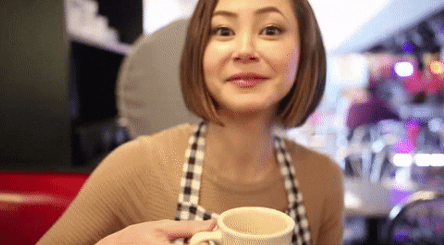 Kimiko Glenn Sipping Tea GIF