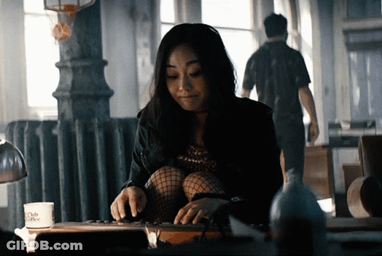 Kimiko Playing Music Instrument GIF