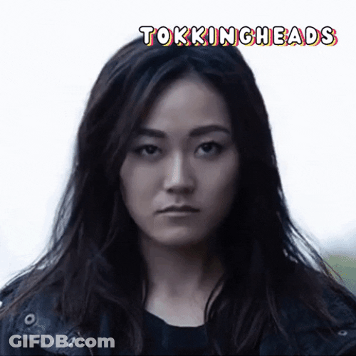 Kimiko Scary Talking GIF
