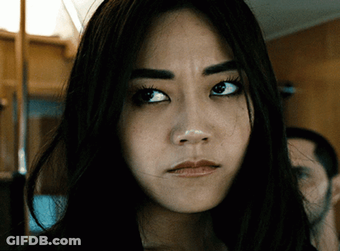 Kimiko Side Eye GIF
