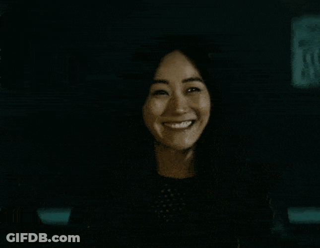 Kimiko Smiling And Waving GIF