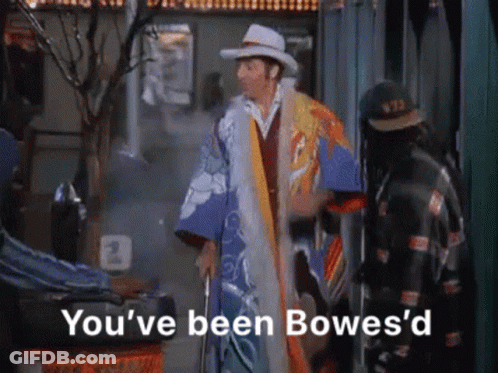 Kimono Cowboy Hat Saying You've Been Bowes D GIF