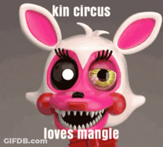 Kin Circus Loves Mangle GIF