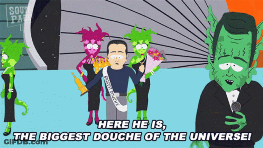 Kind Of South Park Douchebag GIF
