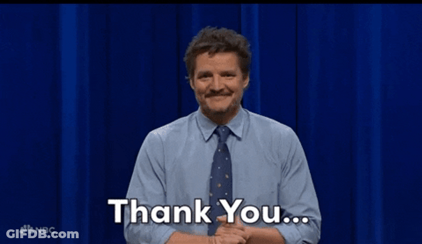 Kind Pedro Pascal Eating Sandwich GIF