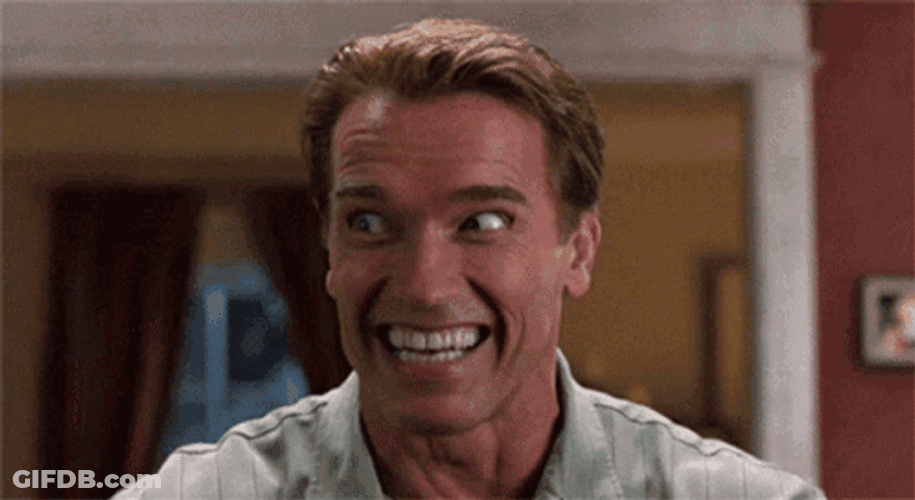Kindergarten Cop Detective John Kimble Laughing GIF