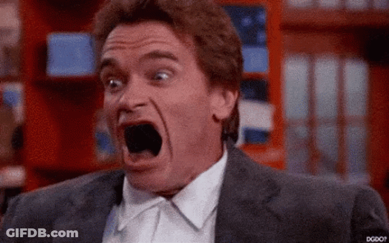 Kindergarten Cop Detective John Kimble Without Teeth GIF