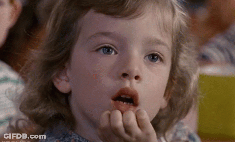 Kindergarten Cop Emma Closeup GIF