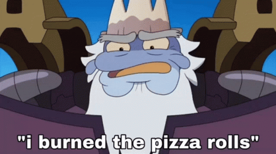 King Andrias Pizza Rolls Amphibia GIF