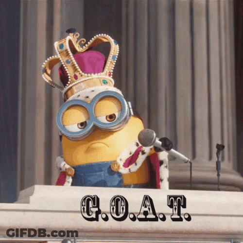 King Bob Mic Drop GOAT GIF