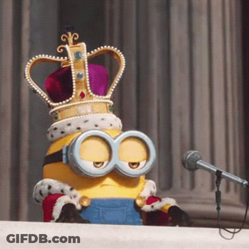 King Bob Minions GIF