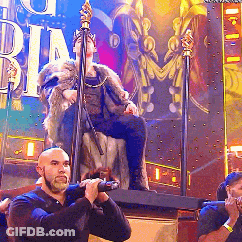 King Corbin Entrance GIF