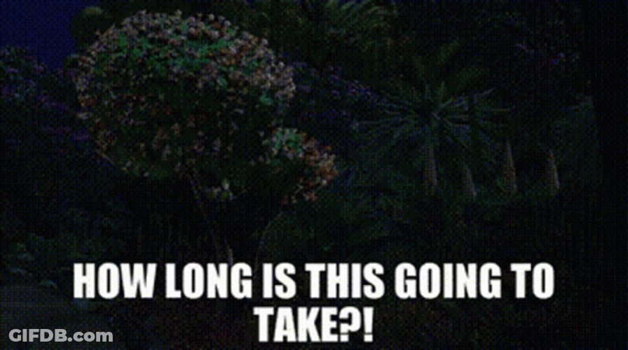 King Julien How Long This Going To Take GIF
