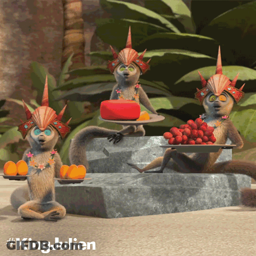 King Julien Ruler Of Lemurs GIF