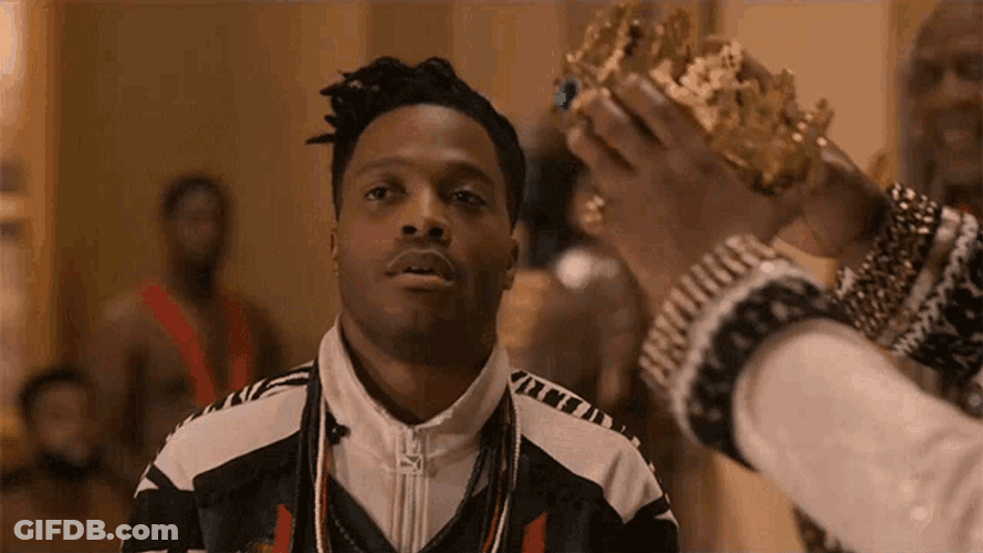 King Lavelle Junson Faint GIF