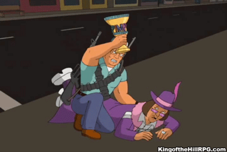 King Of The Hil Pro-Pain Game GIF