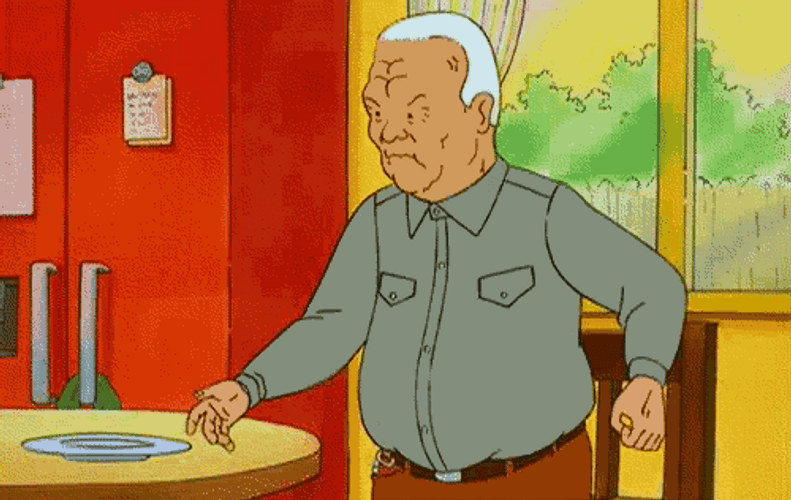 King Of The Hill Angry Cotton Hill GIF