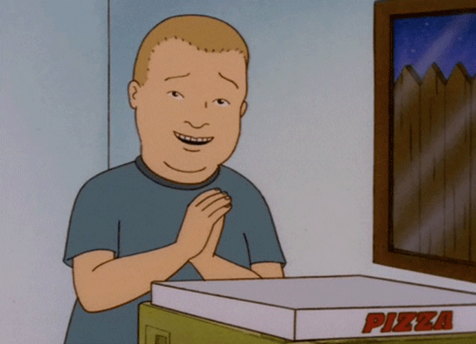 King Of The Hill Bobby And Pizza GIF