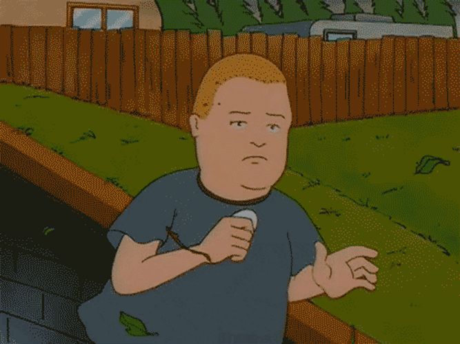 King Of The Hill Bobby Egg Throw GIF