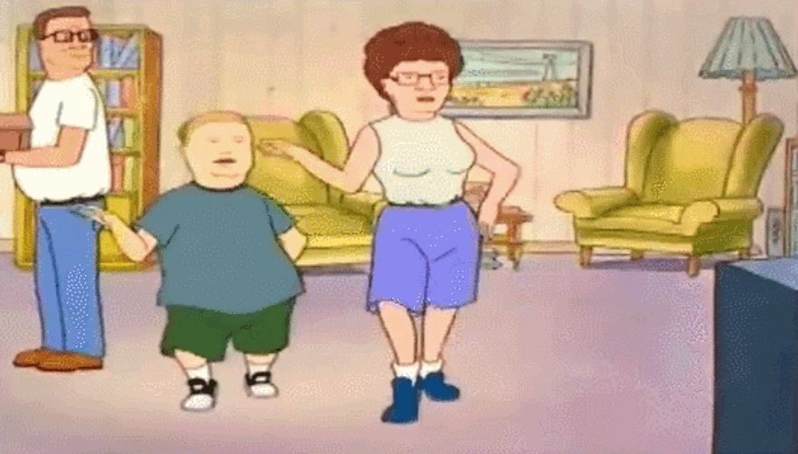 King Of The Hill Family Exercise GIF