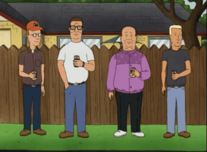 King Of The Hill Hank And Colleagues GIF
