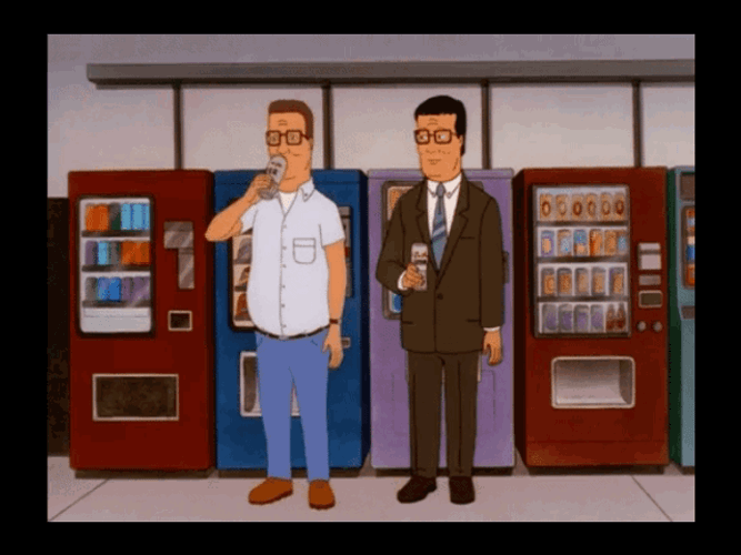 King Of The Hill Hank And Junichiro GIF