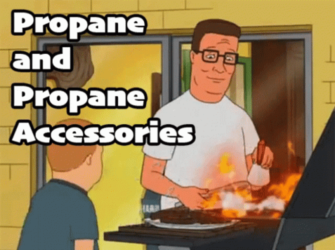 King Of The Hill Hank Cooking GIF